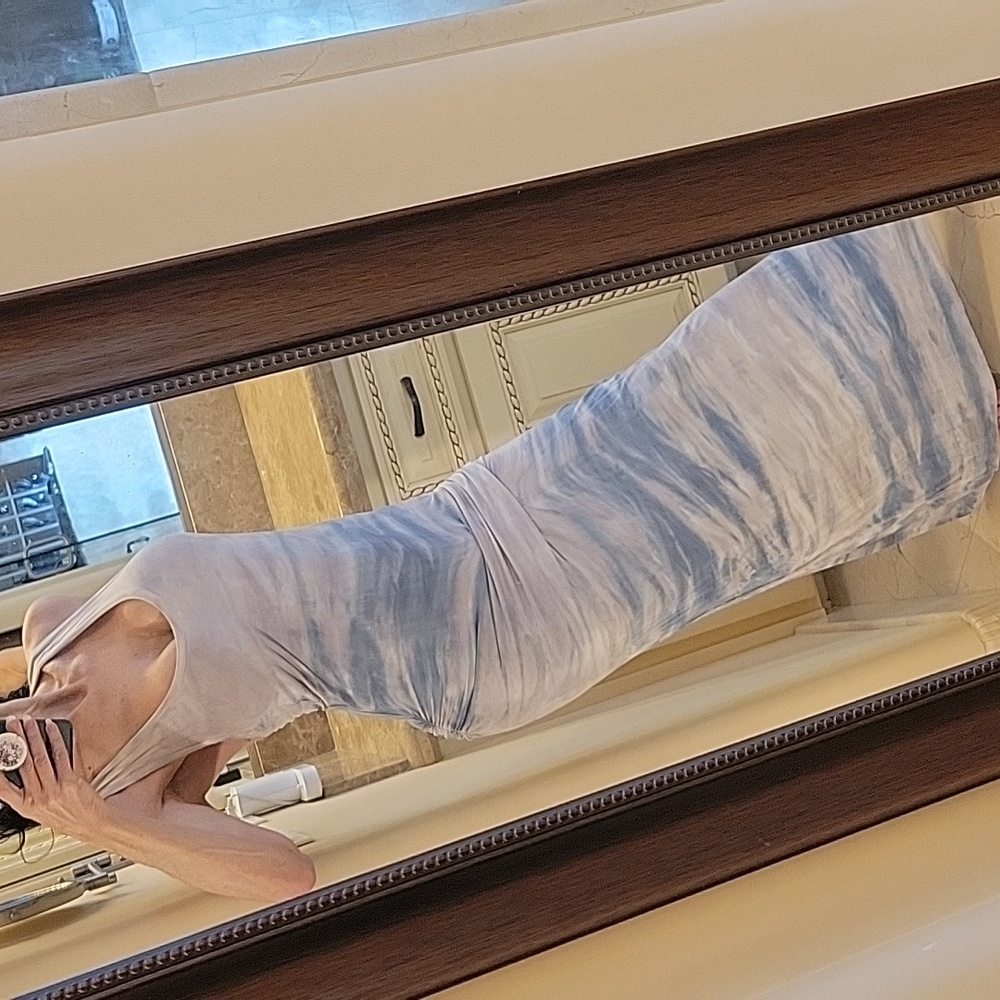 Young Fabulous & Broke Tie-dye Racerback-style Maxi Dress, S - Picture 8 of 16